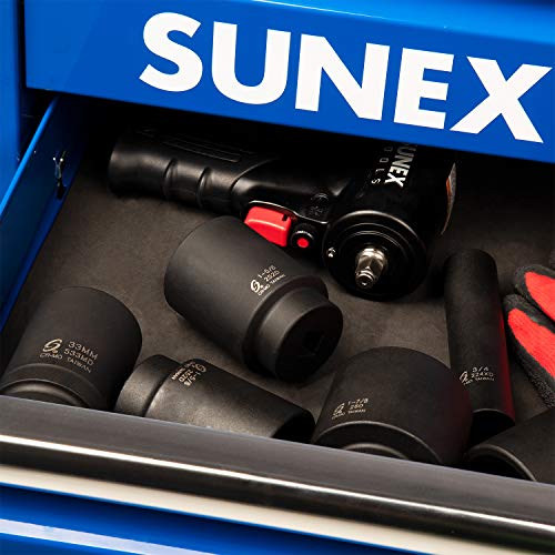 SUNEX TOOLS 252D 1/2-Inch Drive by 1-5/8-Inch Deep Impact Socket