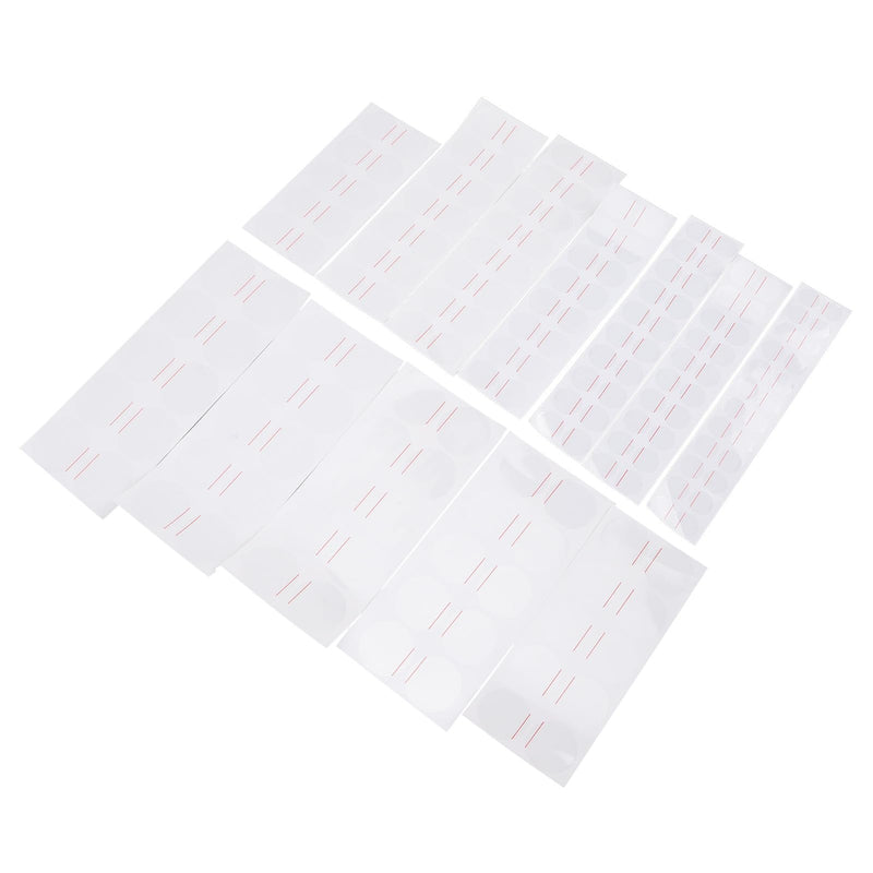 Watch Back Cover Protective Film, Transparent PVC Self Adhesive Scratch Round Stickers for Smartwatch Mechanical Watch 170pcs 12 Sizes 18mm to 45mm