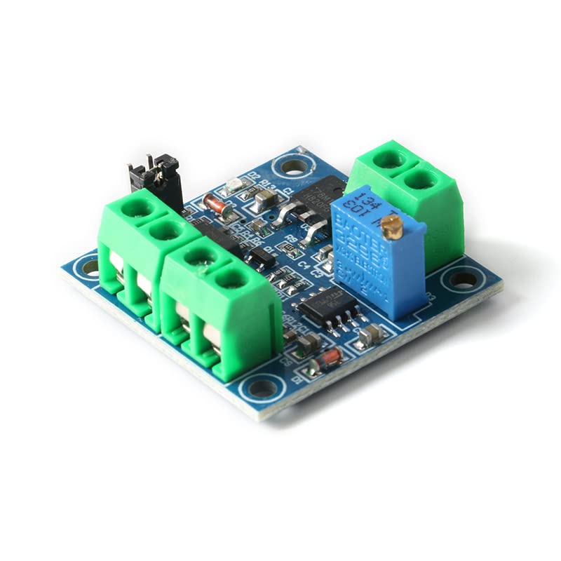 5Pcs PWM to Voltage Module 0%-100 PWM to 0-10V Voltage Signal Converter Voltage Converter Module for PWM Industrial Control