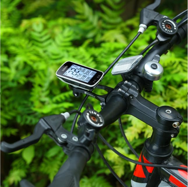 Mount for Garmin Edge 1040 840 830 530 Extended Out Front Mount Compatible with Sports Action Camera and Bicycle Flashlight Black