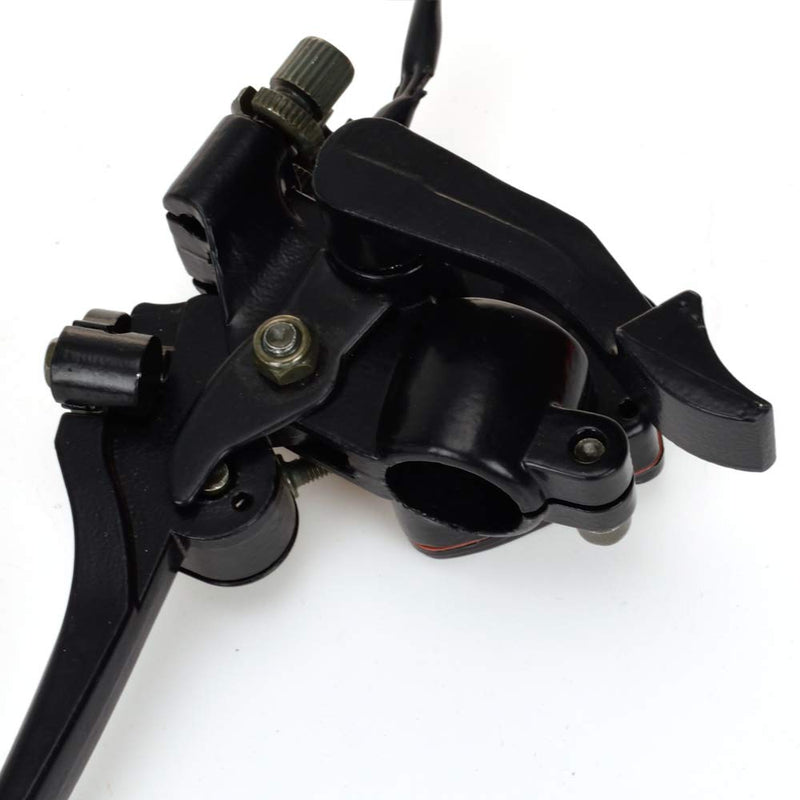 HIAORS 7/8" 22mm Thumb Throttle with Dual Brake Lever for 50cc 90cc 110cc 150cc 250cc ATV Quad Roketa Taotao Sunl Buyang Kazuma Falcon Meerkat Peace Sports 110cc Parts
