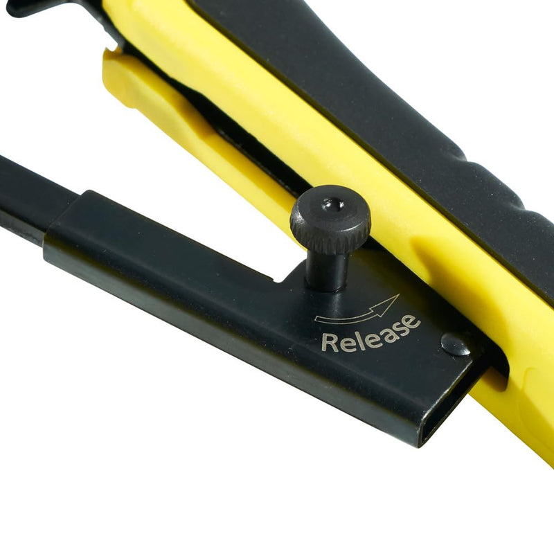 Klein Tools VDV226-817 Modular Installation Kit, Ratcheting Crimper/Stripper, RJ11/RJ45 Plugs, CAT5e Connector, for Voice/Data/Video