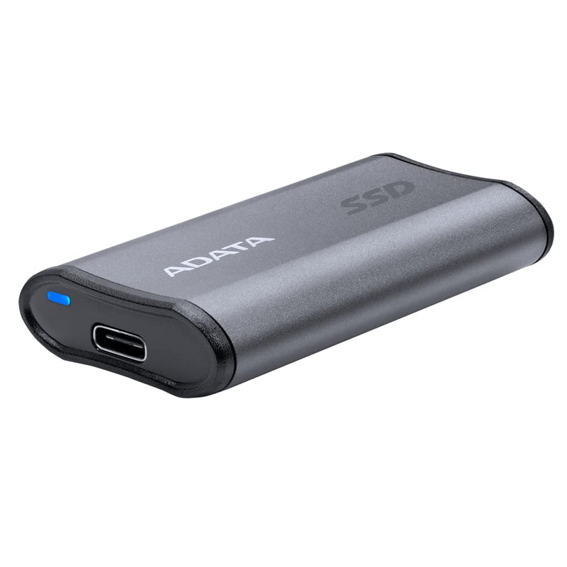 ADATA SE880 1TB - Up to 2000 MB/s- SuperSpeed USB 3.2 Gen 2x2 USB-C External Portable SSD Titanium (AELI-SE880-1TCGY) Gen2x2 2000 MB/s