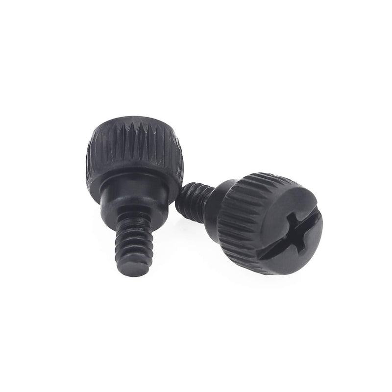 50 Pieces 6#-32x5 Computer Case Thumb Screws, Black