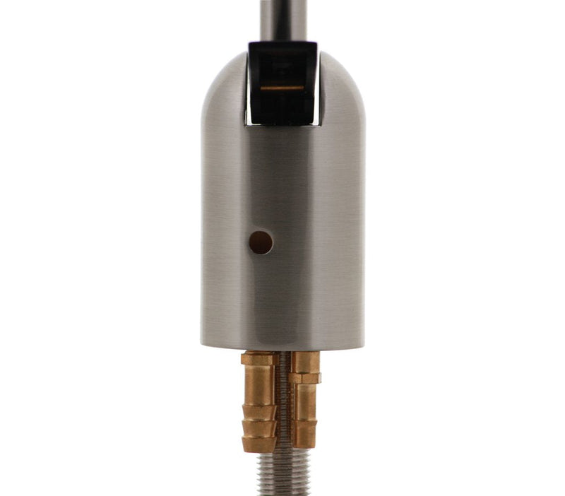 Hydronix LF-BLRAG-BN Long Reach RO Reverse Osmosis or Filtered Water Faucet, Brushed Nickel w/Air Gap