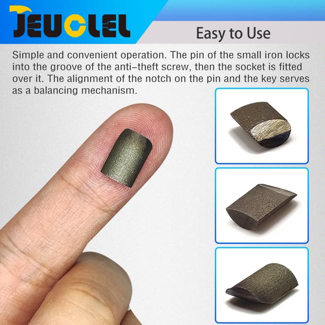  [AUSTRALIA] - 4 Tooth 1/2" Drive Wheel Locking Nut Key Compatible with Land Rover