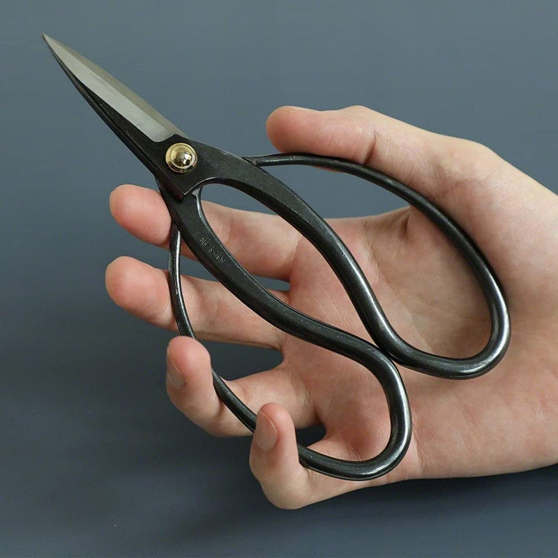 Wazakura Bonsai Pruning Scissors Tool Set Made in Japan, Trimming Japanese Shears Starter Kit Pack - Traditional Bonsai Scissors and Satsuki Trimming Scissors Pack Traditional + Satsuki Bonsai Scissors