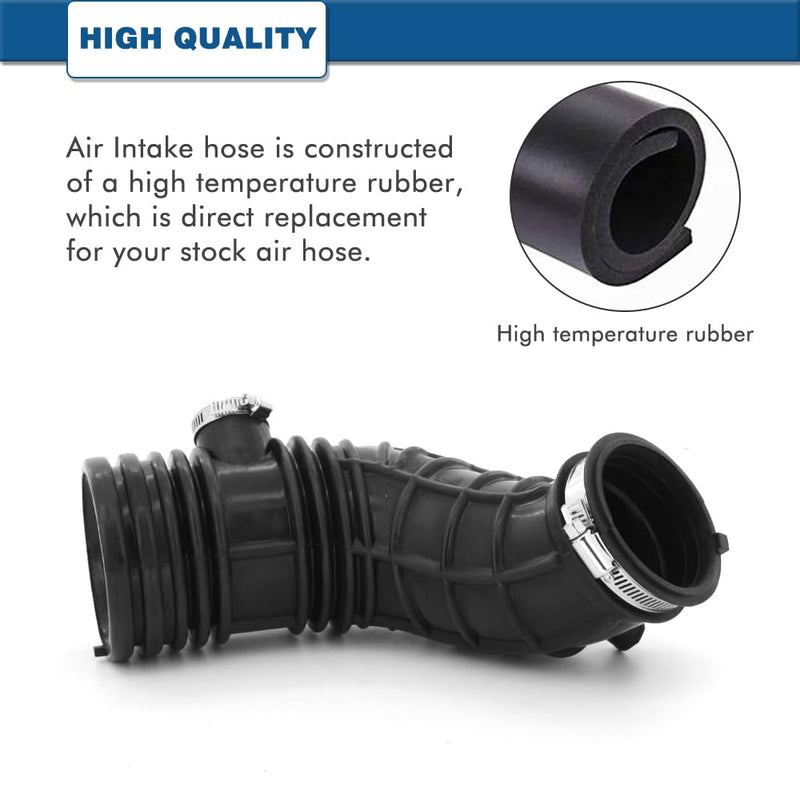 Air Intake Hose Compatible with Honda Accord 2003 2004 2005 2006, 2007 2.4L 17228 RAA A00 17228RAAA00 696-739 2004-2007 Honda Accord 2.4L