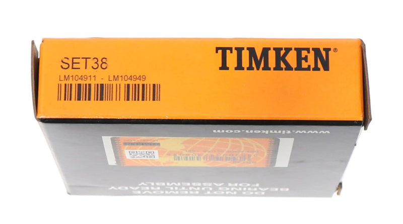 Timken SET38 Bearing Set, 1 Count (Pack of 1) 1 Count (Pack of 1)