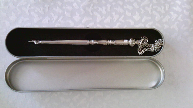Torah Book Pointer Yad Hand Pointer Silver Finish Great bar bat Mitzvah Gift with a 20cm bead charm 13 cm