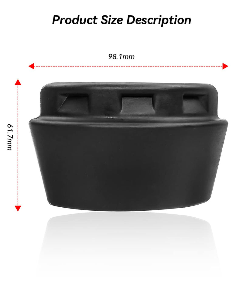 2PCS Front Bump Stop Replace AA-520888684, Jounce Bumper Kit Fit for Jeep Liberty KJ 2002 2003 2004 2005 2006 2007 Black 2PCS Front Bump Stop Black