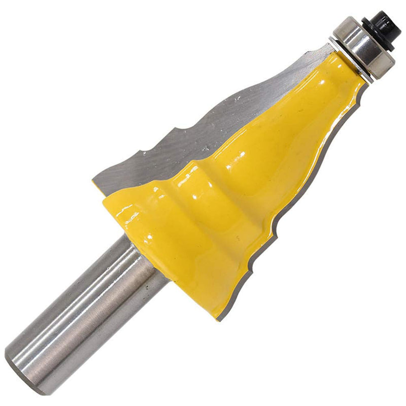 Profession 1/2" Shank Door & Window Casing Router Bit Base Molding Router Bit Woodwork Cutter