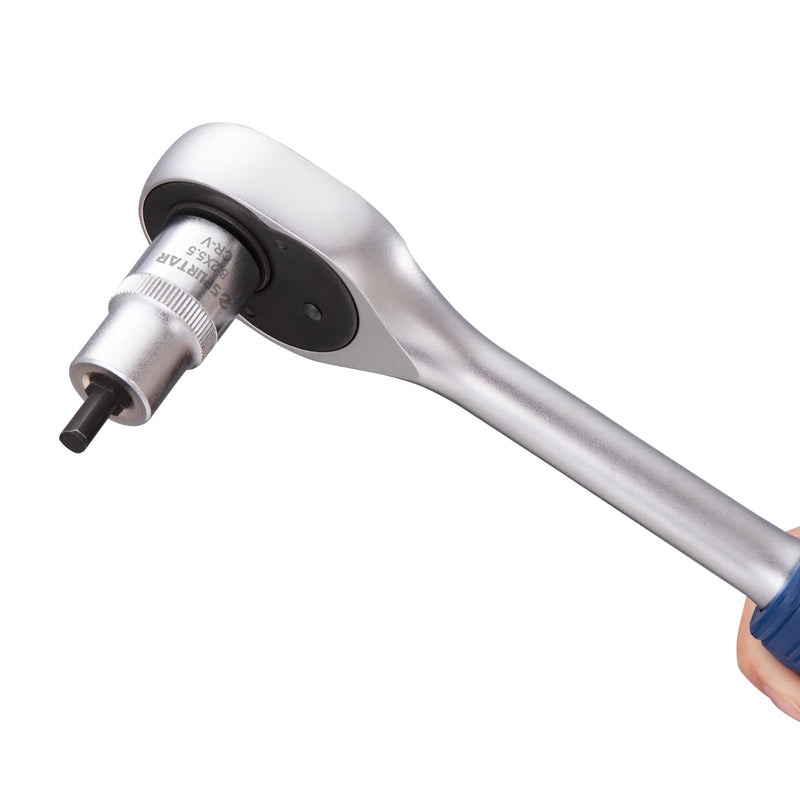 Spurtar Strut Spreader Tool 5.5 x 8.2 mm Suspension Strut Spreader Socket 1/2" Drive Shock Absorber Socket Fit for BMW, VW, Audi, Ford, Peugeot, Renault, Seat, Skoda Most Car Model 5.5x8.2mm