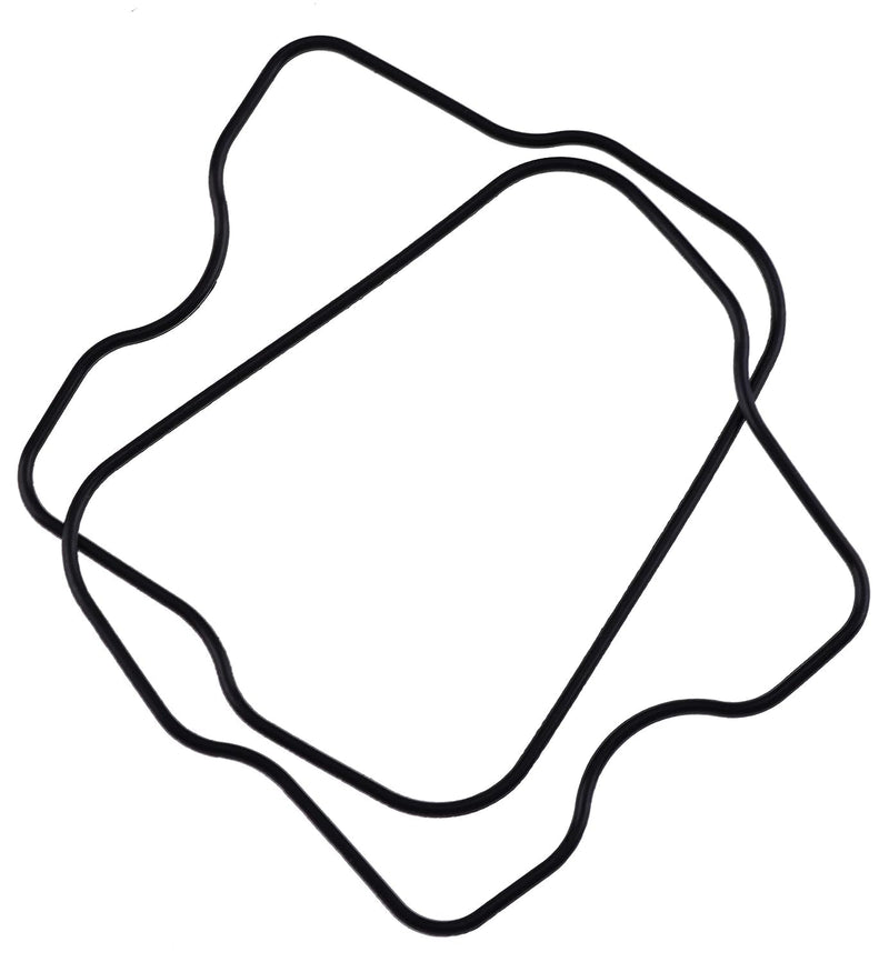 2X Valve Cover Gasket Seals 11061-2182 11009-2546 MIU11358 Compatible with Kawasaki FD501D FD590V FD620D FD661D Engine KAF620 Mule 2500 2510 2520 3000 3010 3020 John Deere Tractor 455