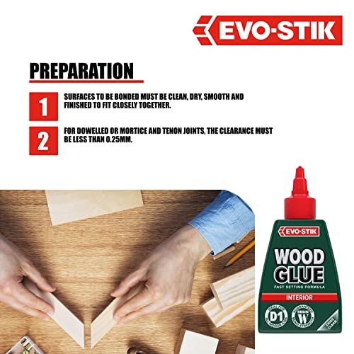 Evostik Wood Adhesive Resin W - 250ml 715219, Green