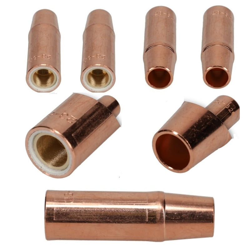 23-62 Mig Welding Nozzles 5/8" for Tweco 2, 3, 4 and Lincoln Magnum 200, 300, 400 MIG Weld Gun (Pack of 5) 23-62 23-62 Mig Welding Nozzles 5/8"