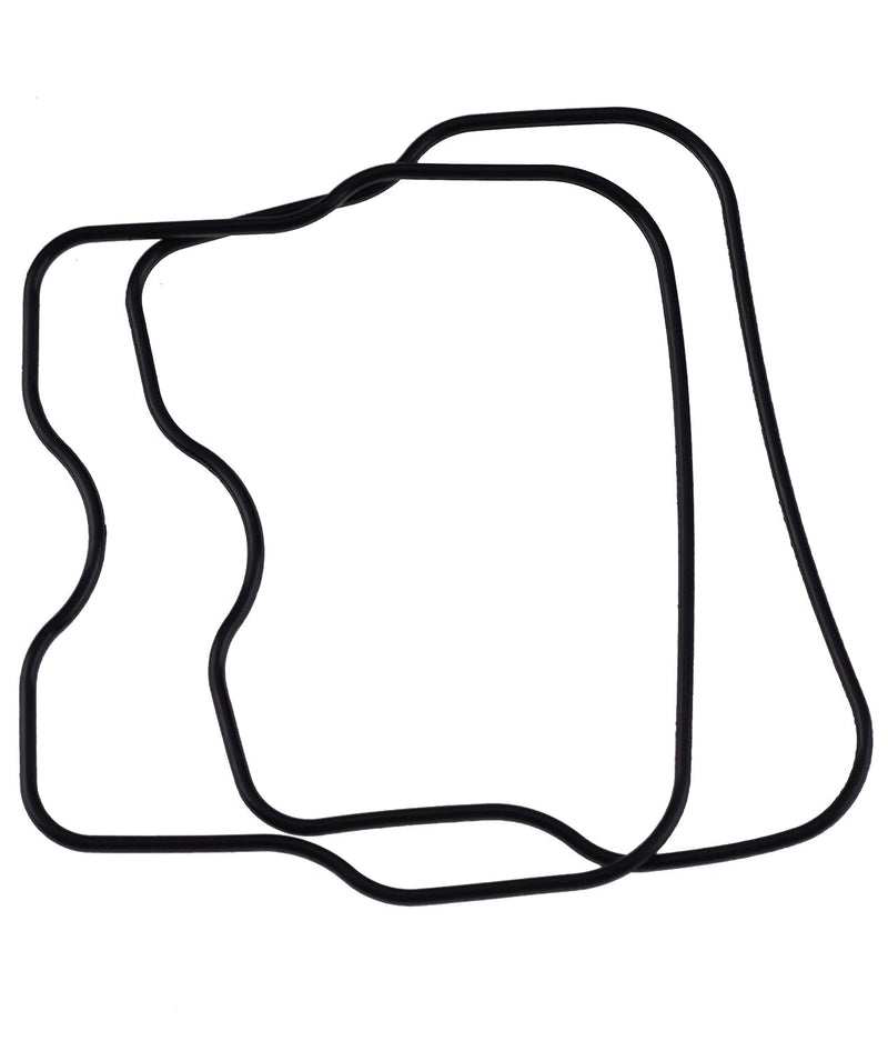 2X Valve Cover Gasket Seals 11061-2182 11009-2546 MIU11358 Compatible with Kawasaki FD501D FD590V FD620D FD661D Engine KAF620 Mule 2500 2510 2520 3000 3010 3020 John Deere Tractor 455