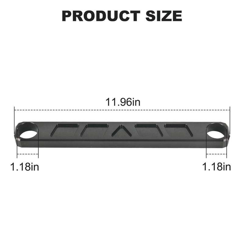 Transmission Shaft Clutch Alignment Tool Crankshaft Spacing Compatible with 2016-2024 Polaris RZR General Ranger XP 1000 (Black) Black