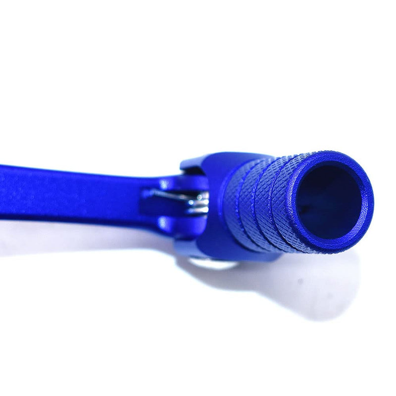 Gear Shift Lever, Rod Alloy Aluminium Fit for Motorcycle BSE CRF 110 Apollo TTR 125 Motorcycle 50cc 110cc 250cc Dirt Pit Bike(Blue) Blue