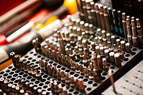 1/4" Hex Driver Bit Organizer Universal and Compatible with Milwaukee Packout 3 Drawer tool box