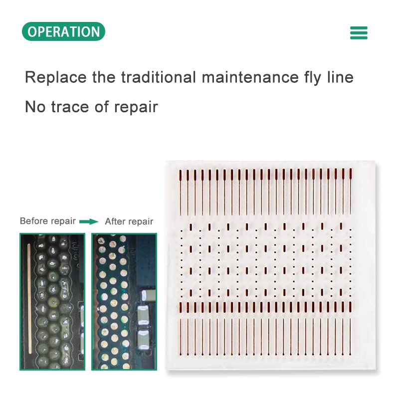 2PCS Soldering Lugs Solder Piece Rework Pad Welding Point Repair for Phones IC Pad Touch BGA PCB Fingerprint Welding Plates
