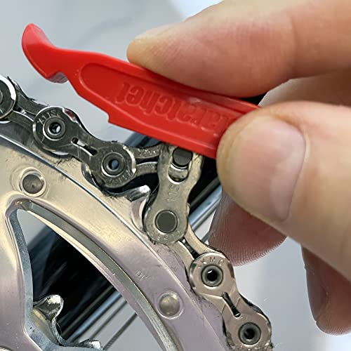 Prestacycle Prestaratchet GO 6-in-1 Bicycle Multi-Tool Wallet Kit – Ratcheting Wrench, Tire Lever, Valve Core Tool, Chain Breaker, Bead Lifter & Tubeless Plugger – 25g Compact Bike Repair Kit 6-in-1 Multitool