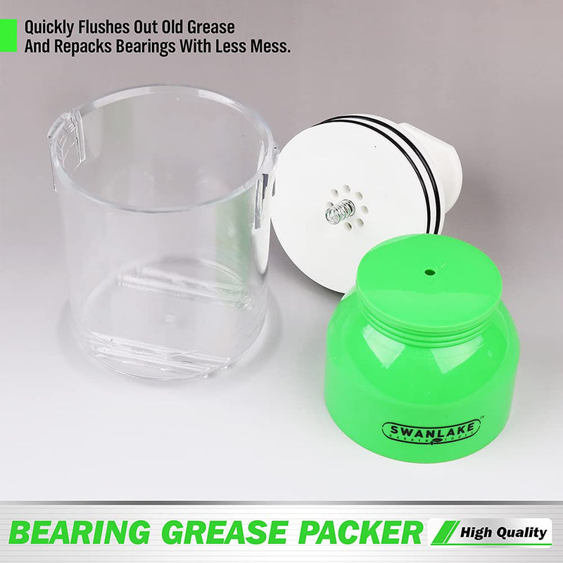 SWANLAKE Hand Bearing Packer,Wheel Bearing Packer Tool,Portable Bearing Packer,
