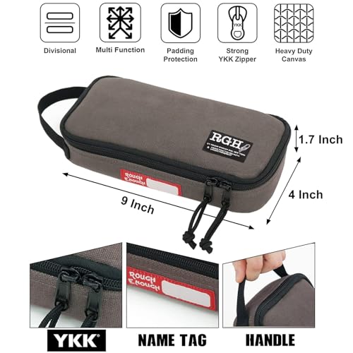 Rough Enough Small Tool Bag Pouch Canvas Motorcycle Tool Bag Grey