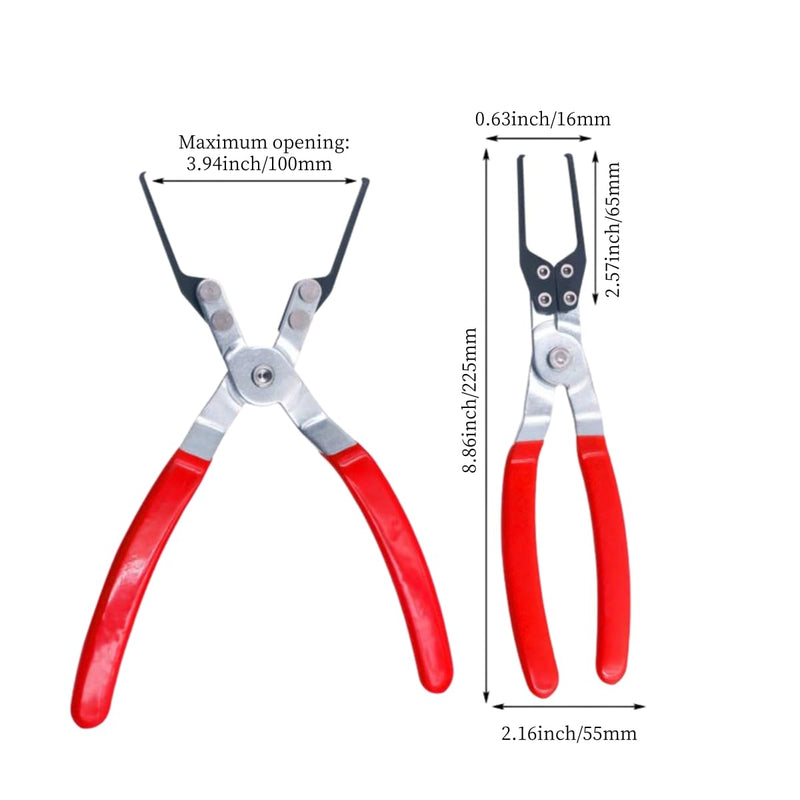 Relay Puller Pliers, Fuse Puller Pliers, 4-Pack Automotive Relay Fuse Puller Tool, FMM Fuses Puller Tool, Vehicles Battery Terminal Remover