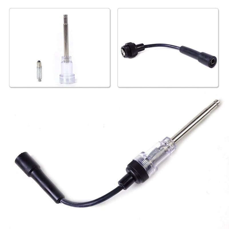 Morange in-Line Spark Plug Engine Ignition Tester 6-12V Pick Up Coil Armature Diagnostic Detector Tool for Automotive Car Lawnmower Internal External Engine