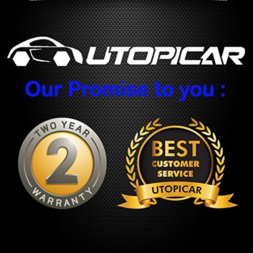 Utopicar Convex Blind Spot Mirrors 2 Pack - OEM Car Side Mirror Blindspot Eliminator Automotive Exterior Accessories - Adjustable Blind Spot Mirror - Universal Fit