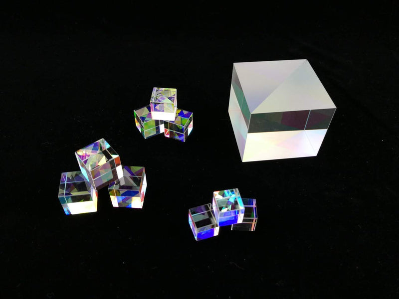 X-Cube RGB Prism Dispersion Prism for Physics and Decoration 1.33inX1.33inX1.33in(3.4x3.4x3.4cm)
