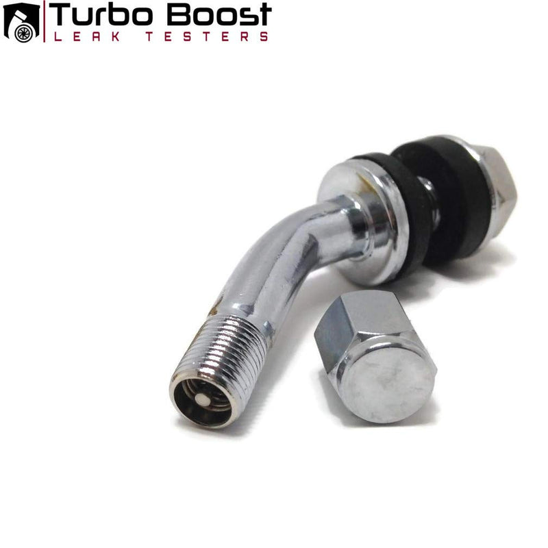 Turbo Boost Leak Testers 3" inch - 6061 Billet Aluminum - 30 PSI - Intake Charge Pipe Pressure Check - Includes Both Tire and 1/4" Air Fititng