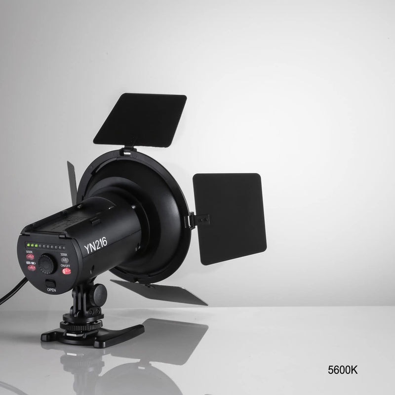 YONGNUO YN216 YN-216 LED Video Light with 5600K Color Temperature and 4 Color Plates for Canon Nikon DSLR Cameras