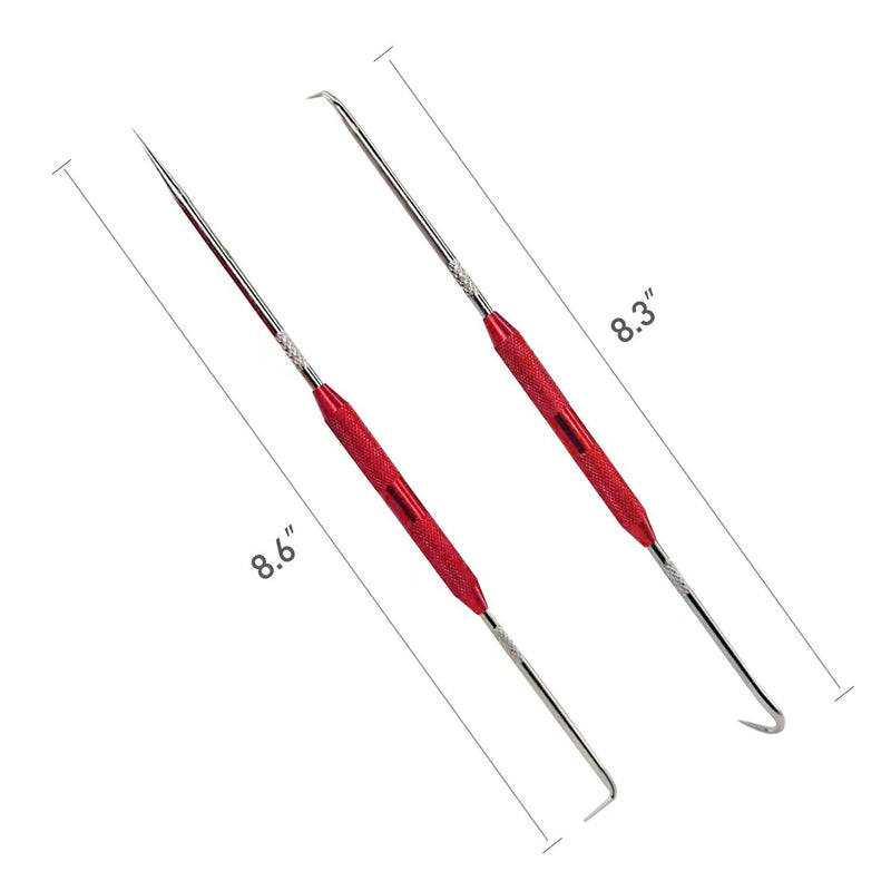 Hook and Pick Set Puller Remover，Pick Tool Set for Car Auto Oil Seal/O-Ring Seal Gasket 2set