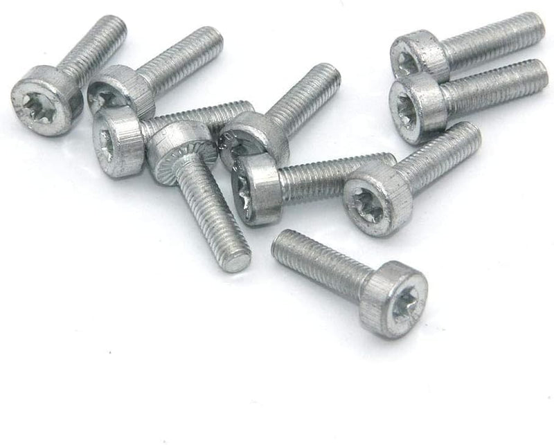 20Pcs Silver Iron Spline Screw Bolt T27 M5X18 Fit for STIHL Chainsaw Weed Eater Strimmer 9022 340 1010 Chainsaw Parts and Accessories,Chainsaw Accessories