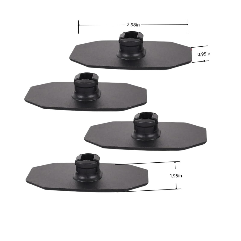 Rear Leaf Spring Insulator Bushing Inserts Compatible with Ford F-150 2015-2020 Replace FL3Z-5586-B