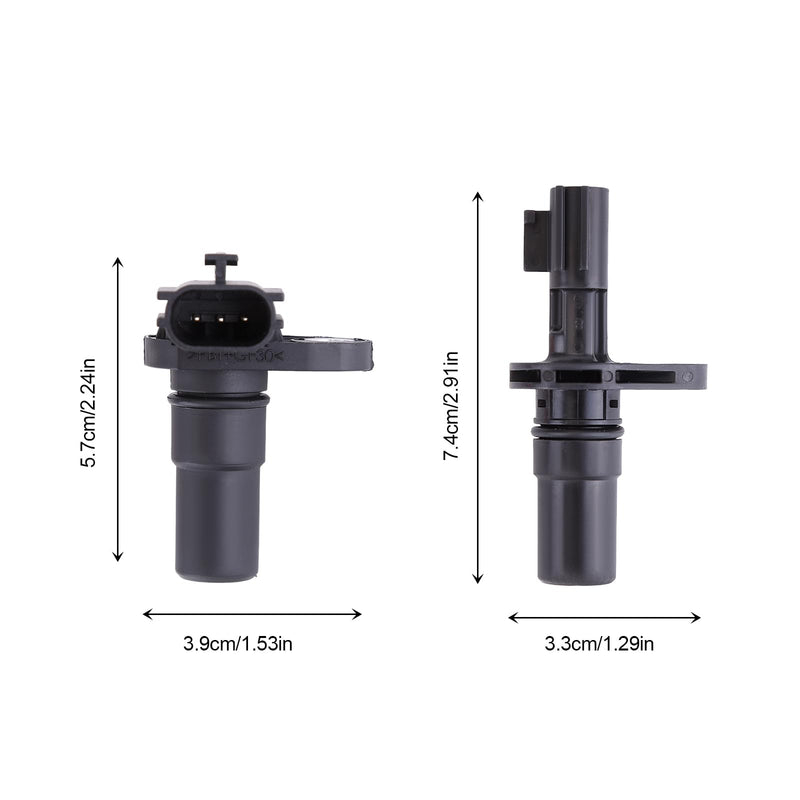 3Pcs Transmission Speed Sensor - Input Output Car Sensor Compatible With Nissan Altima Juke Maxima JX35 QX60 2003-2016 - F119283A 125958B
