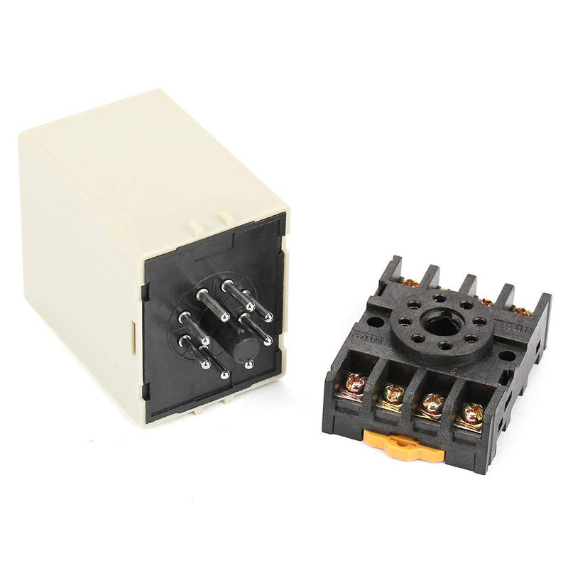 Liquid Level Relay, CJY7-GP/-714 220V 50/60hz -10~ Level Relay Controller with Base for Civil Construction, Water Towers, Sewage Treatment