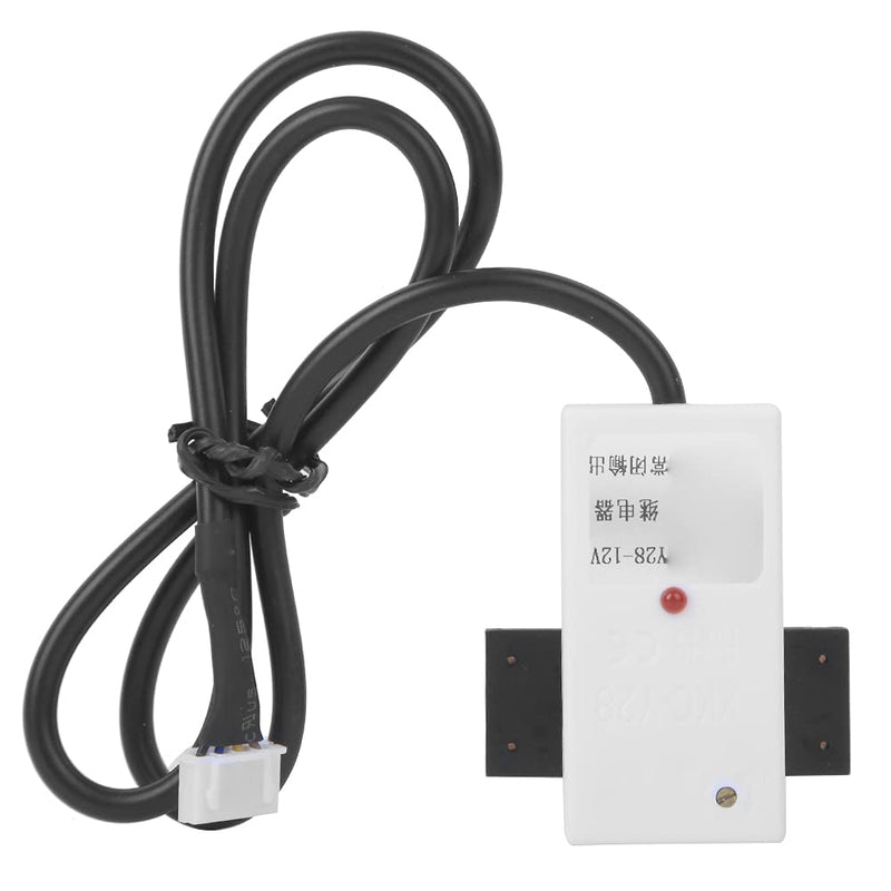 Noncontact Liquid Level Sensor 13mA Liquid Level Sensor Water Control Nonmetallic Pipes Industrial Equipment Home Equipment (Y28-NC 12V)