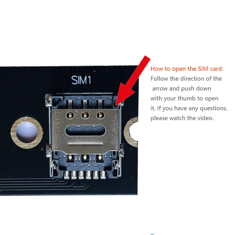 M.2 B Key 4G/5G Network Card Module to NGFF M.2 B+M Key with SIM Card Adapter