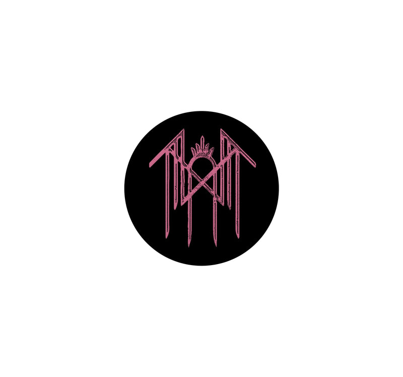 Sleep Token Even in Arcadia Gothic Black PopSockets Adhesive PopGrip