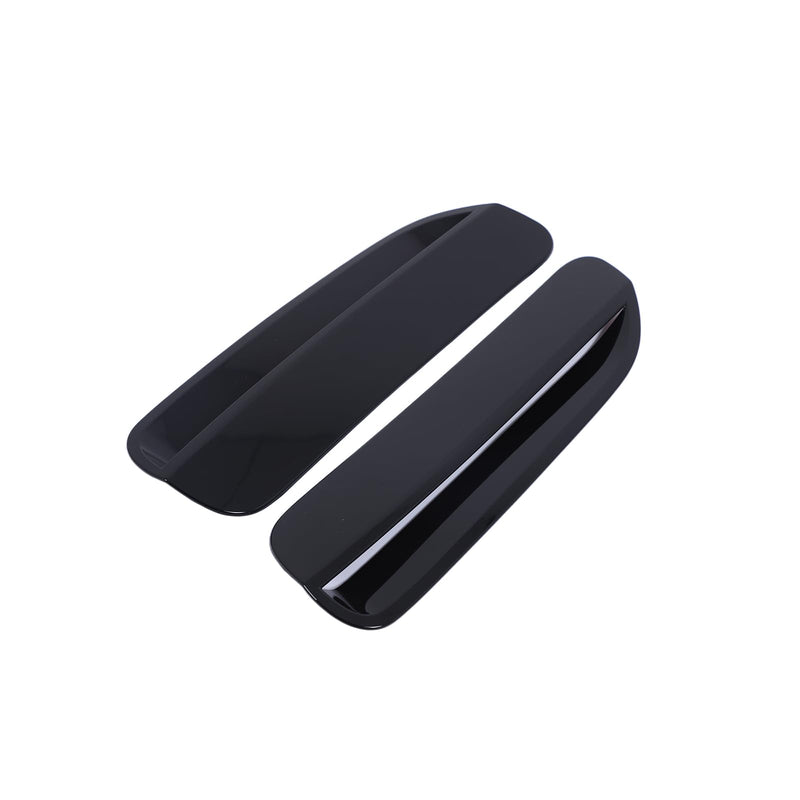 Car Engine Hood Air Outlet Vent Cover Trim Compatible with Pontiac G8 08-09/Holden Commodore 06-12 Car Front Engine Hood Vent Air Flow Intake Body Moulding Protection Cover decoration (Piano Black) Piano Black