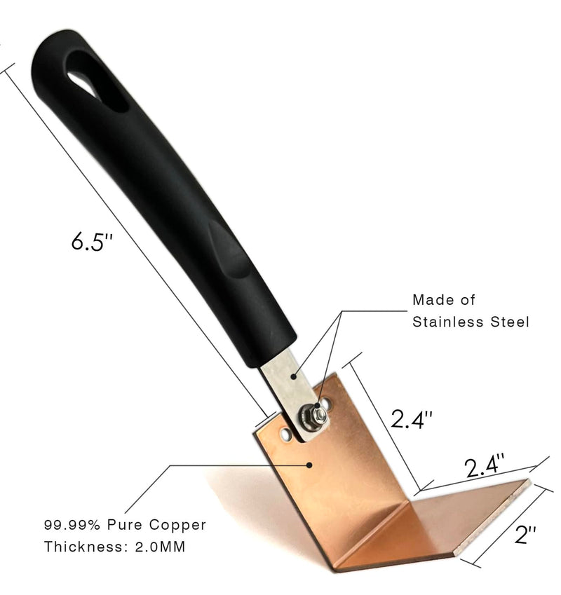 Copper Spoon Welder Backer Tools Welders Helper MIG Spot Welding Equipment with 3 Plate Set, Flat/Angle/Curved Copper Paddle Backer 3 Sets