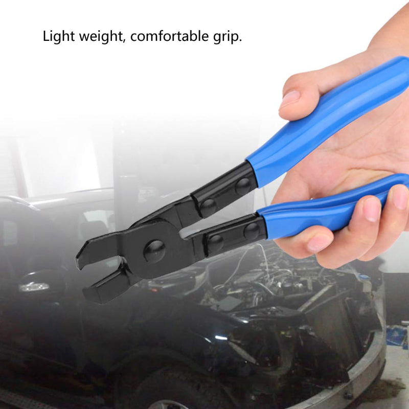 Clamp Pliers,Earless Clamp Tool Pliers,Cv Tool Axle Clamp,Auto Repair Tool,Carbon Steel Ear Type Boot Clamp Plier for All Earless Type CVJ Boot Clamps