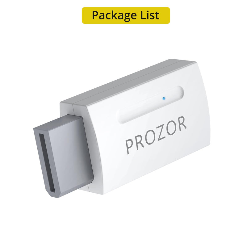 PROZOR Wii to HDMI Converter, 1080P, Compatible with Nintendo Wii, Wii U, HDTV, Monitor, Supports All Wii Display Modes 720P