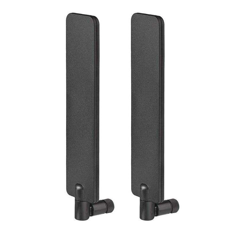 Bingfu 4G LTE Antenna 9dBi SMA Male Cellular Antenna (2-Pack) Compatible with Spypoint Flex Trail Game Camera Wireless CPE Router Hotspot Cellular Gateway Industrial IoT Router Outdoor Security Camera 2-Pack Panel Antenna