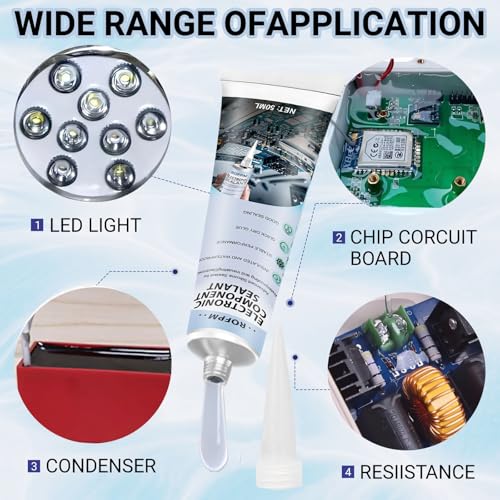 Conformal Coating for Electronics 100ml, Circuit Board Silicone Glue