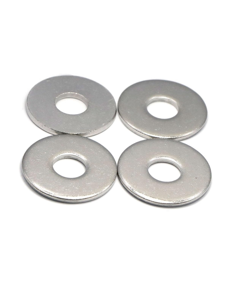 IMScrews M8 Extra Large Flat Washers - 304 Stainless Steel Washers GB5287 - Heavy-Duty Hardware for Superior Load Distribution - Pack of 50