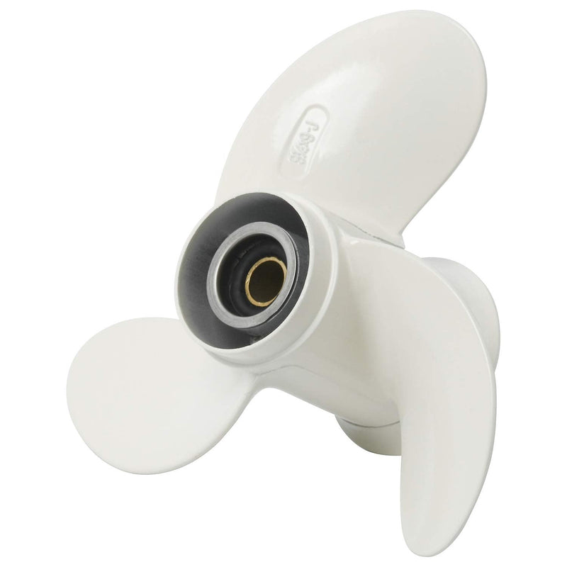 NovelBee Aluminum Alloy Boat Propeller for Yamaha 9.9-15 HP Outboard Motor (9 1/4x9-J)